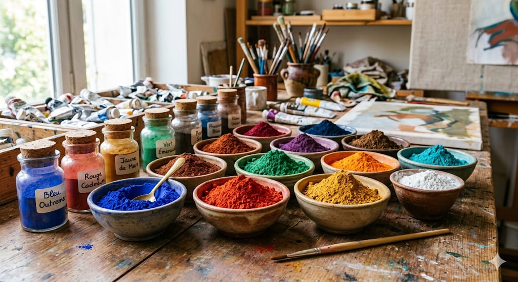 Les pigments