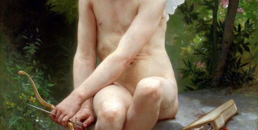 william adolphe bouguereau (1825 1905) love on the look out (1890)